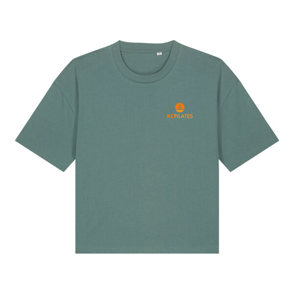 Boxy Tee with KC Pilates Logo Thumbnail