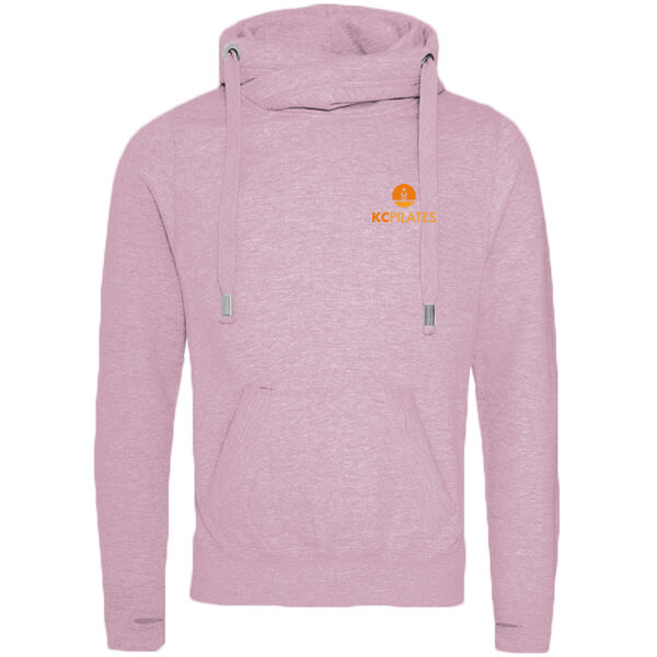 The KC Pilates cross neck hoodie Thumbnail